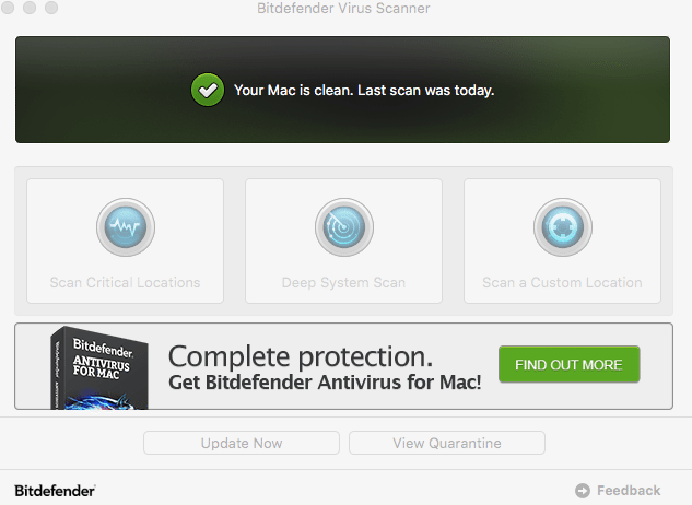 Free virus scanner for mac